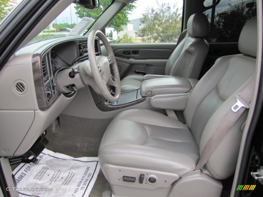 Stone Gray Interior 2006 GMC Yukon Denali AWD Photo #78808743