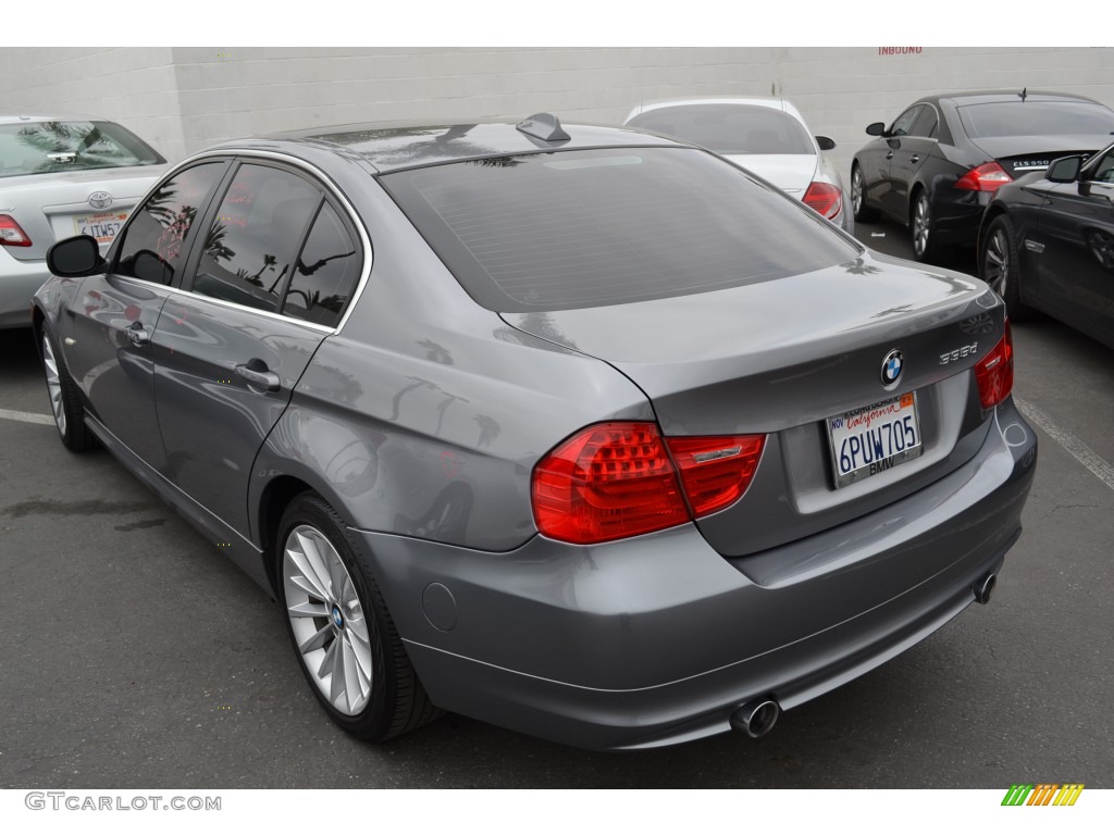 2011 3 Series 335d Sedan - Space Gray Metallic / Black photo #6