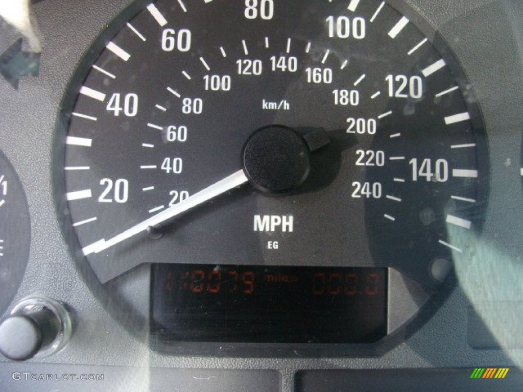 1999 3 Series 328is Coupe - Titanium Silver Metallic / Black photo #11