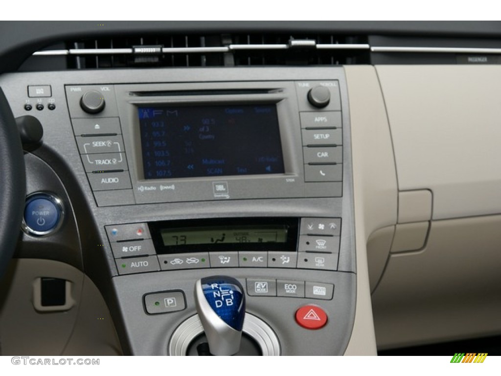 2013 Prius Four Hybrid - Nautical Blue Metallic / Bisque photo #6