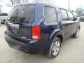 2013 Obsidian Blue Pearl Honda Pilot EX 4WD  photo #3