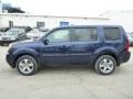 2013 Obsidian Blue Pearl Honda Pilot EX 4WD  photo #6