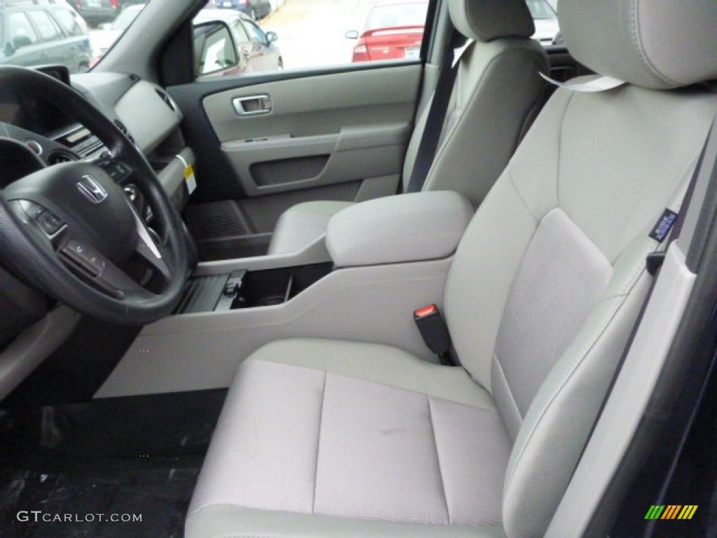 Gray Interior 2013 Honda Pilot EX 4WD Photo #78809818