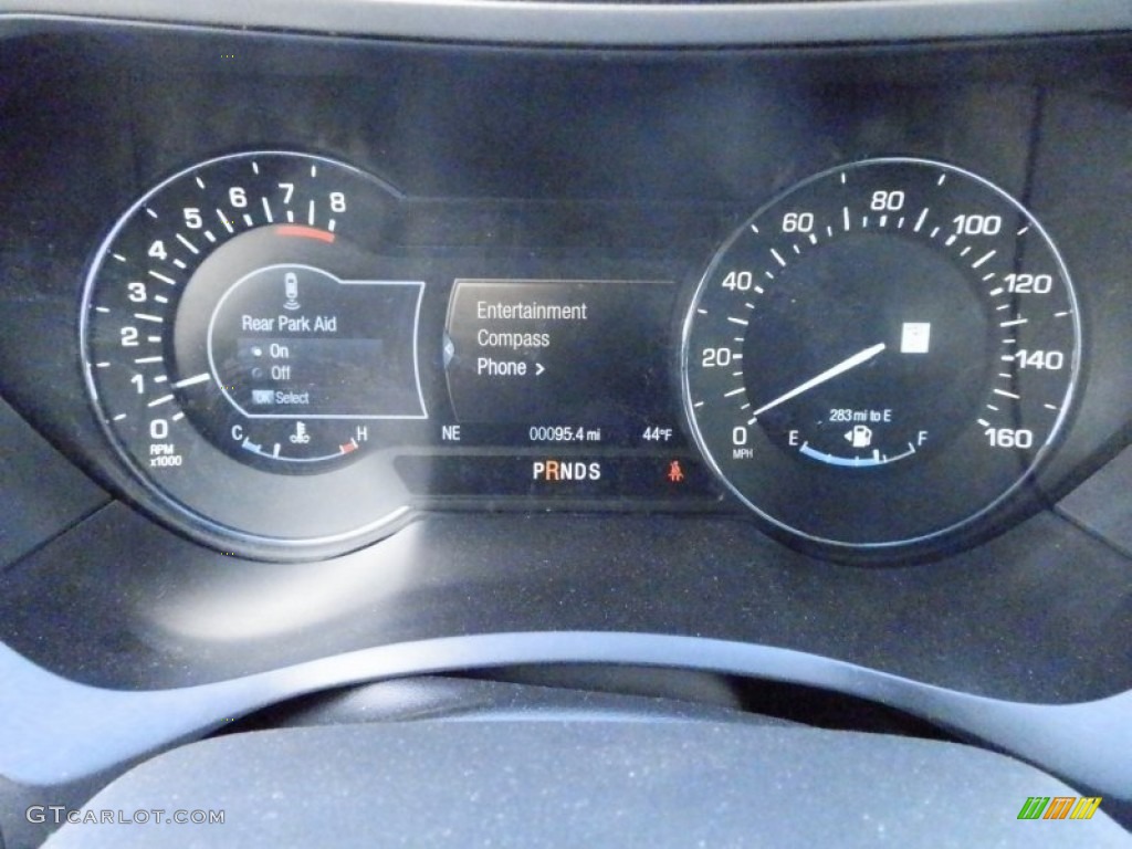 2013 Lincoln MKZ 2.0L EcoBoost AWD Gauges Photo #78809996