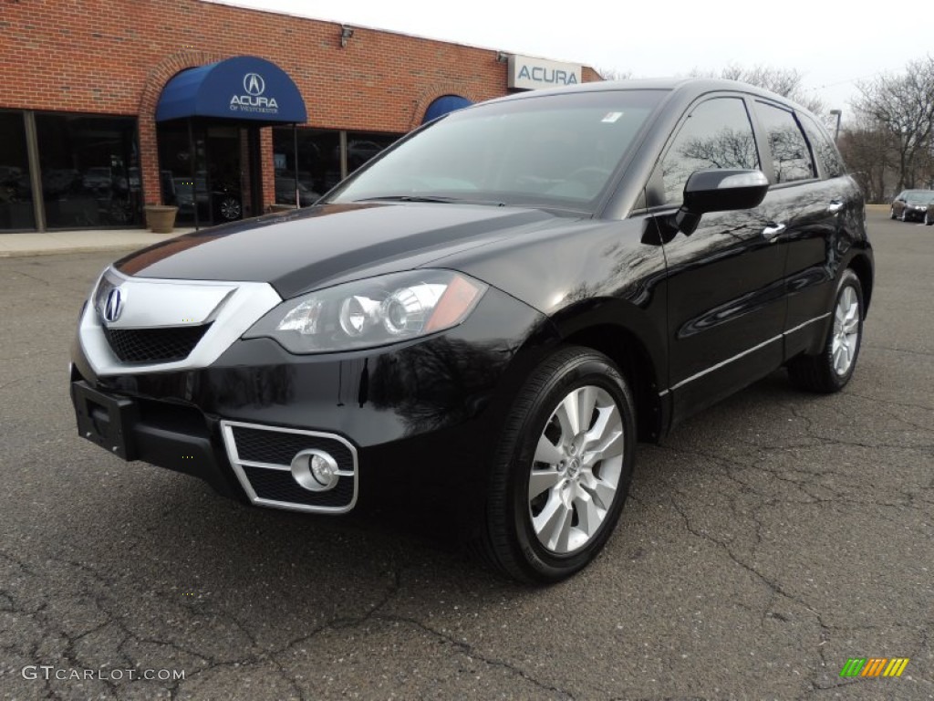 2010 RDX SH-AWD - Crystal Black Pearl / Ebony photo #1