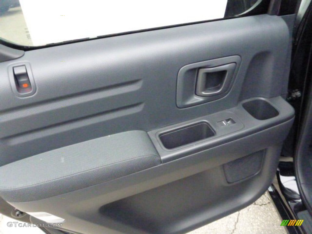 2013 Honda Ridgeline Sport Black Door Panel Photo #78810203