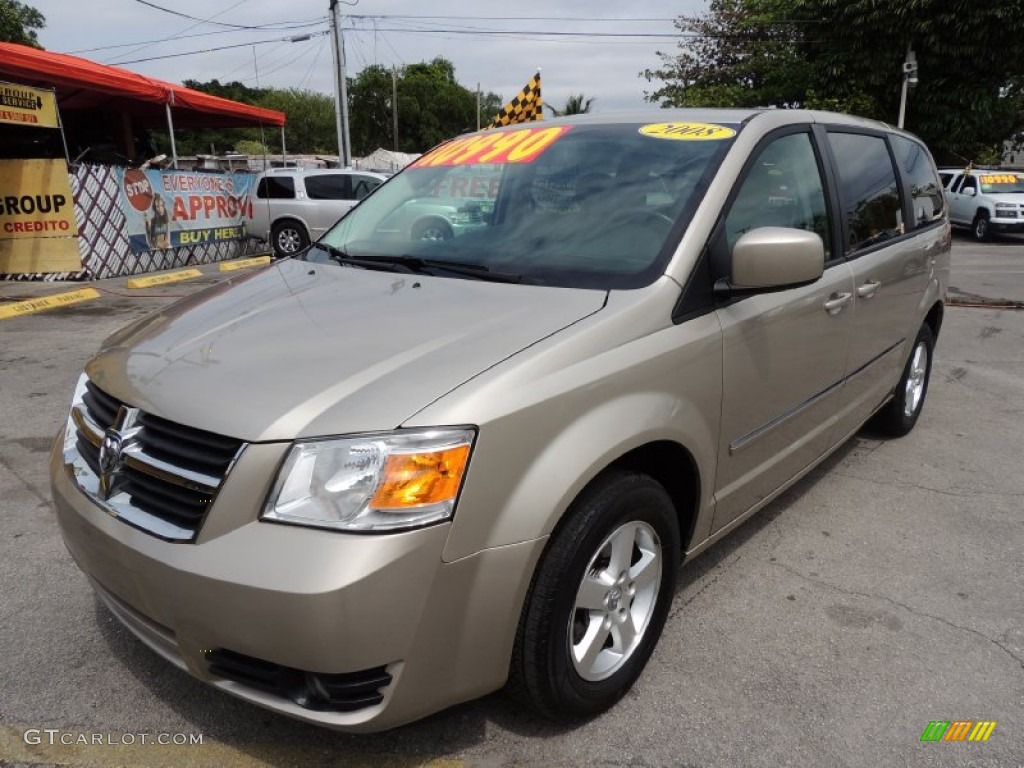 Light Sandstone Metallic 2008 Dodge Grand Caravan SXT Exterior Photo #78810374