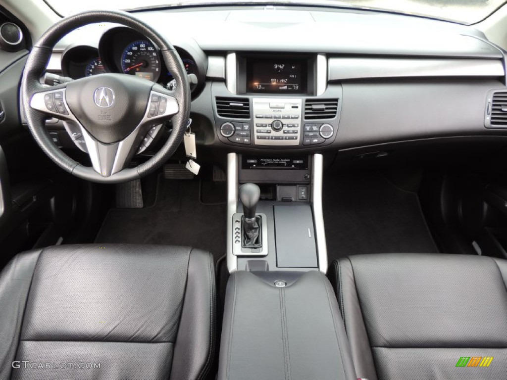 2010 Acura RDX SH-AWD Ebony Dashboard Photo #78810385