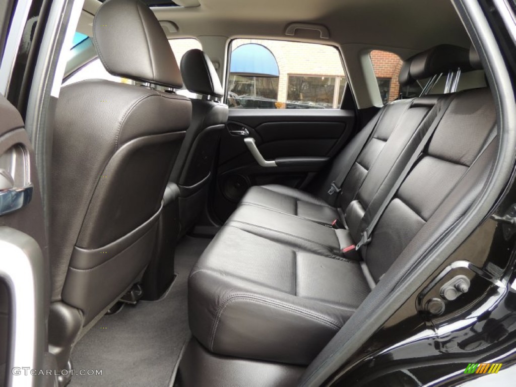 Ebony Interior 2010 Acura RDX SH-AWD Photo #78810518