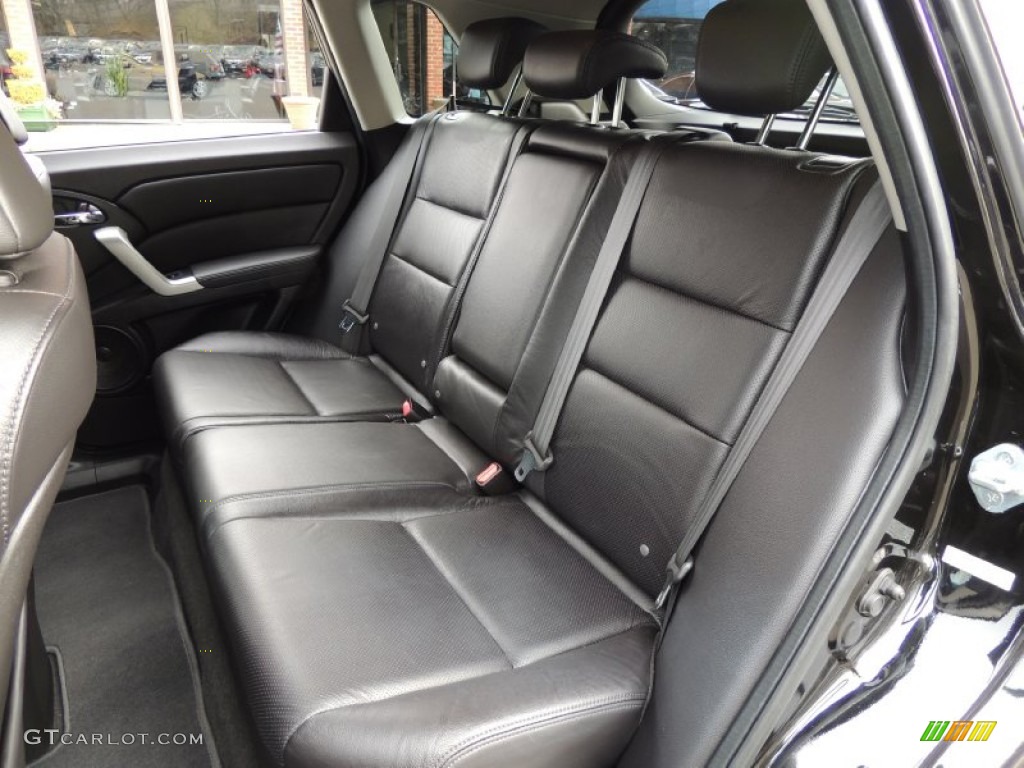 Ebony Interior 2010 Acura RDX SH-AWD Photo #78810539