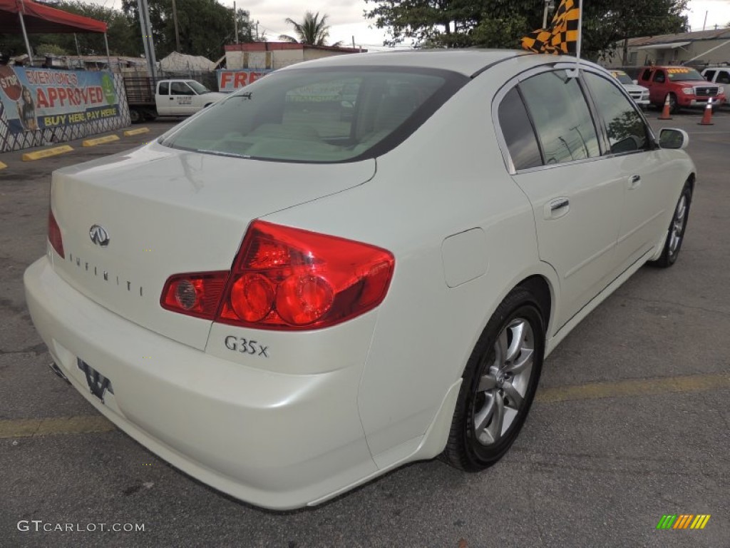 Ivory White Pearl 2006 Infiniti G 35 x Sedan Exterior Photo #78810988