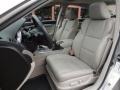 Taupe Gray Front Seat Photo for 2011 Acura TL #78811562
