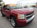 2007 Sport Red Metallic Chevrolet Silverado 1500 LT Crew Cab  photo #9