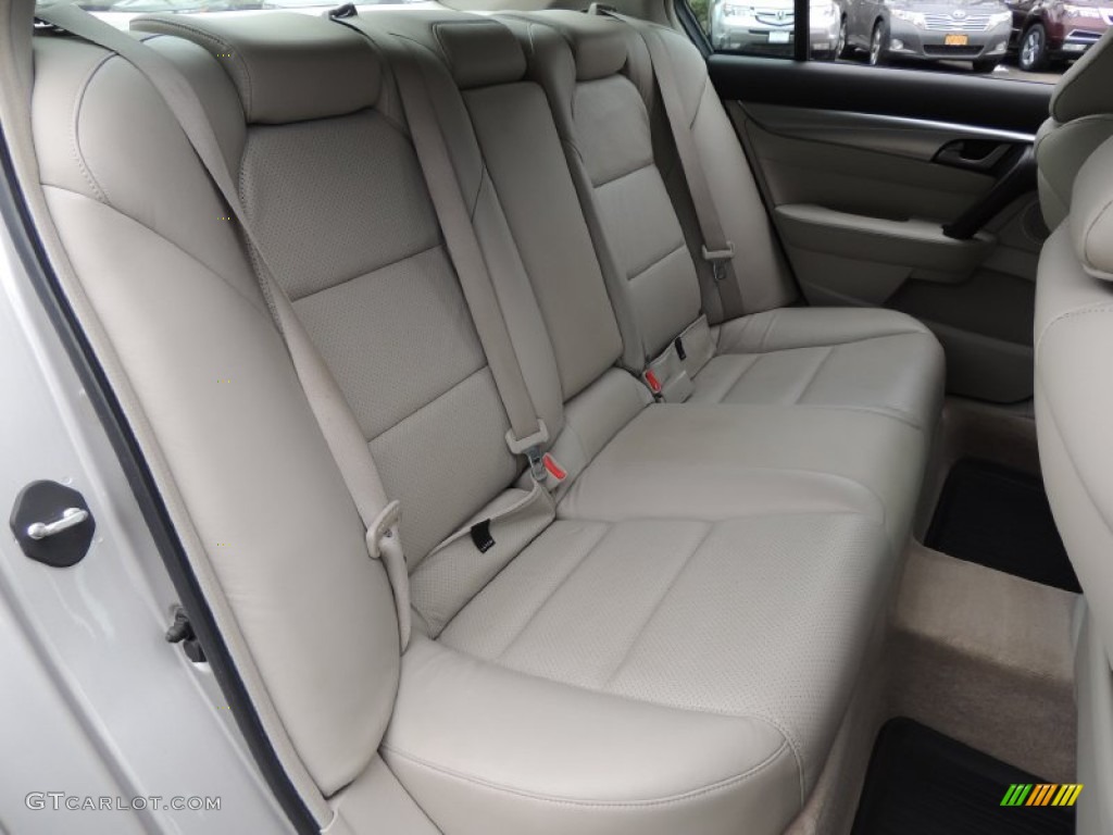 2011 Acura TL 3.5 Technology Rear Seat Photos