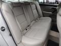 2011 Acura TL Taupe Gray Interior Rear Seat Photo