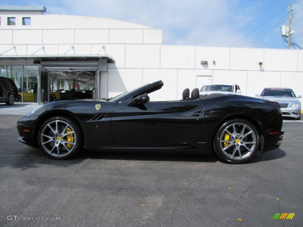 Nero Daytona (Black Metallic) 2011 Ferrari California Standard California Model Exterior Photo #78811832