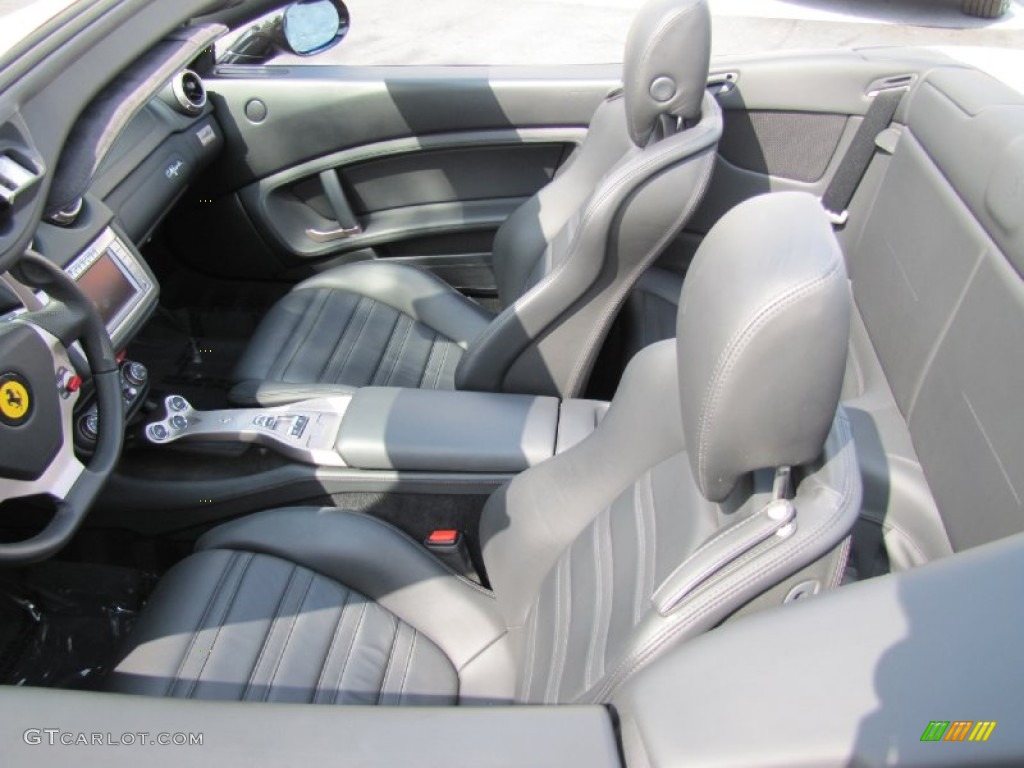 Charcoal Interior 2011 Ferrari California Standard California Model Photo #78811867