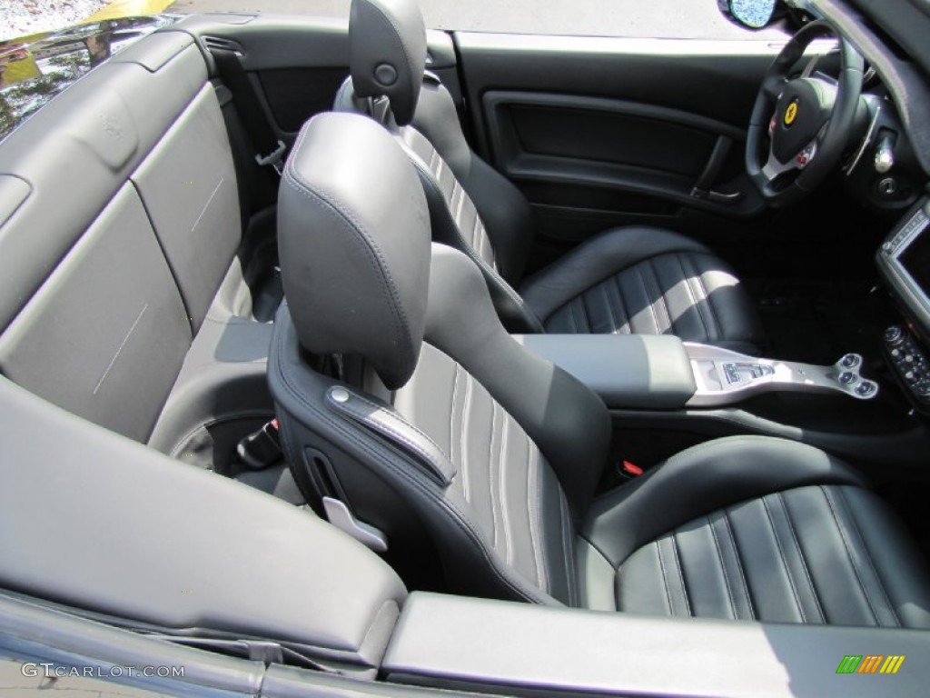 Charcoal Interior 2011 Ferrari California Standard California Model Photo #78811883