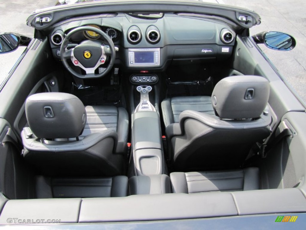 Charcoal Interior 2011 Ferrari California Standard California Model Photo #78811904