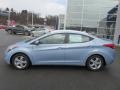 2013 Blue Sky Metallic Hyundai Elantra GLS  photo #2