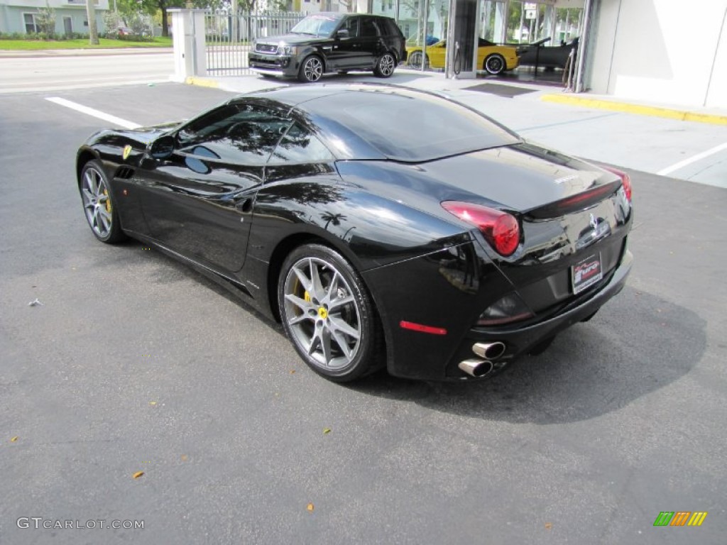 Nero Daytona (Black Metallic) 2011 Ferrari California Standard California Model Exterior Photo #78812150