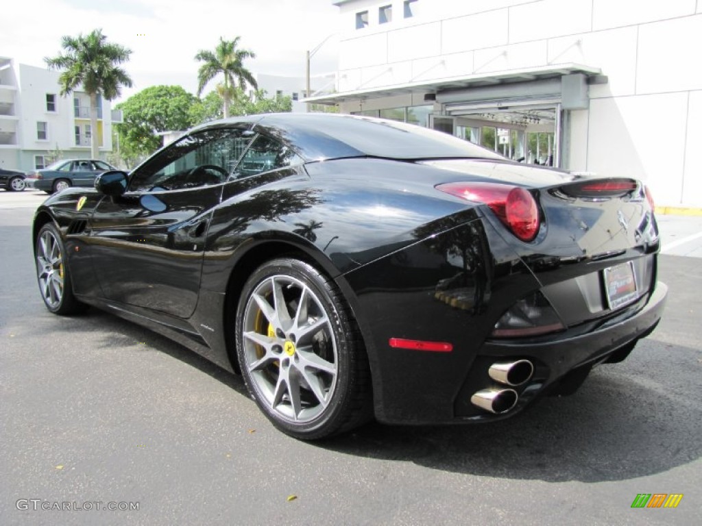 Nero Daytona (Black Metallic) 2011 Ferrari California Standard California Model Exterior Photo #78812168