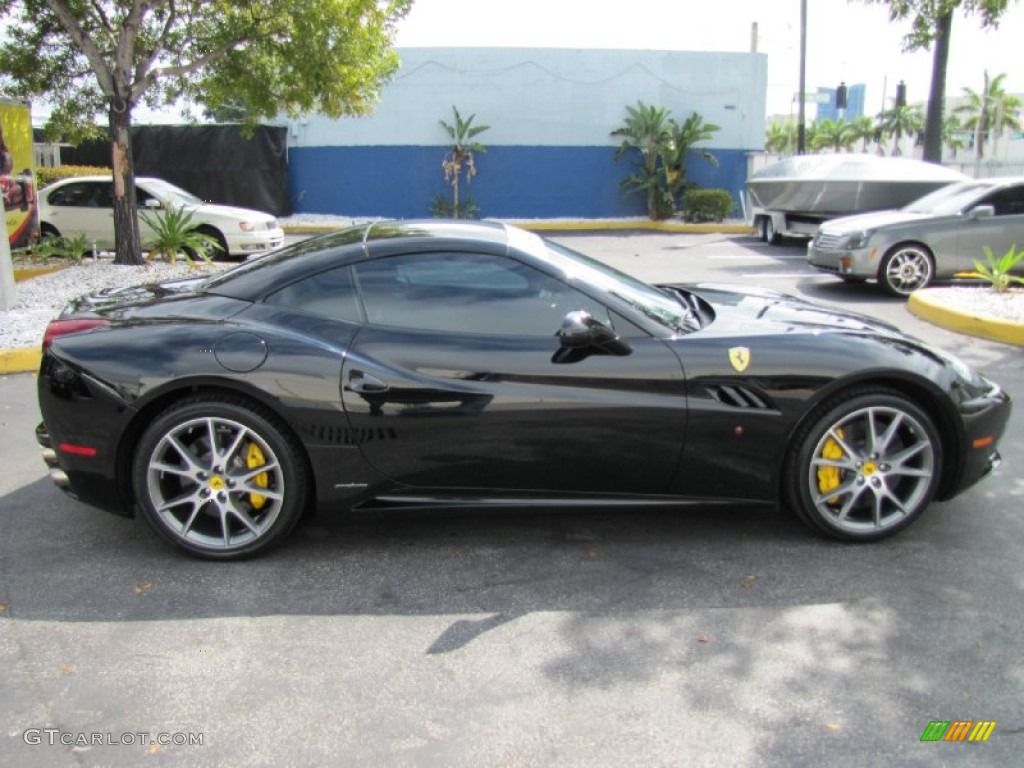 Nero Daytona (Black Metallic) 2011 Ferrari California Standard California Model Exterior Photo #78812267