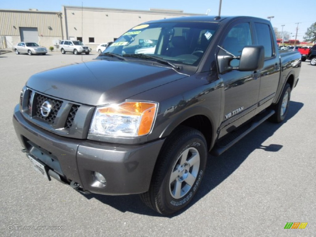 Smoke Gray Nissan Titan