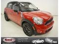 Blazing Red 2013 Mini Cooper S Countryman ALL4 AWD