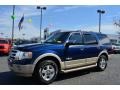 Dark Blue Pearl Metallic 2007 Ford Expedition Eddie Bauer Exterior