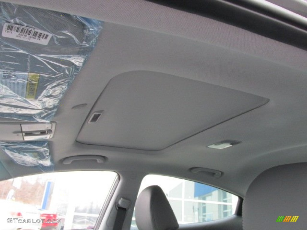 2013 Elantra Limited - Harbor Gray Metallic / Gray photo #5
