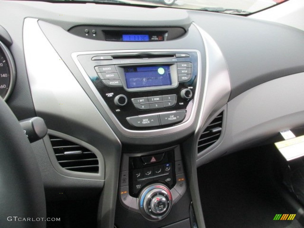 2013 Elantra Limited - Harbor Gray Metallic / Gray photo #9