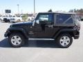 2010 Black Jeep Wrangler Sahara 4x4  photo #3