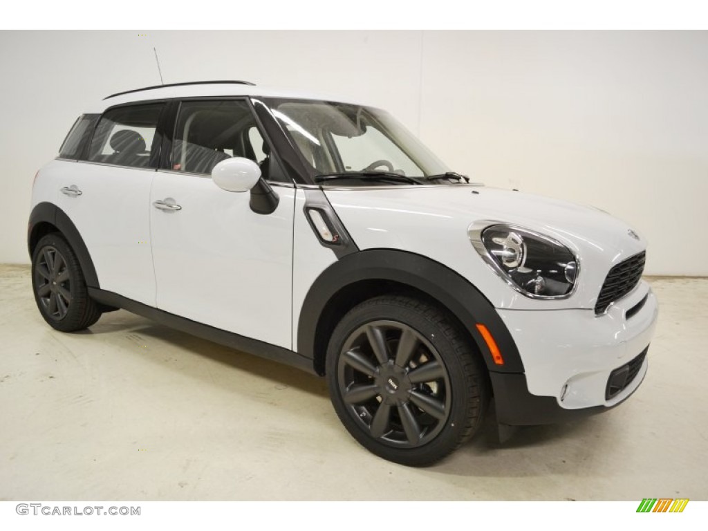2013 Cooper S Countryman - Light White / Carbon Black photo #2