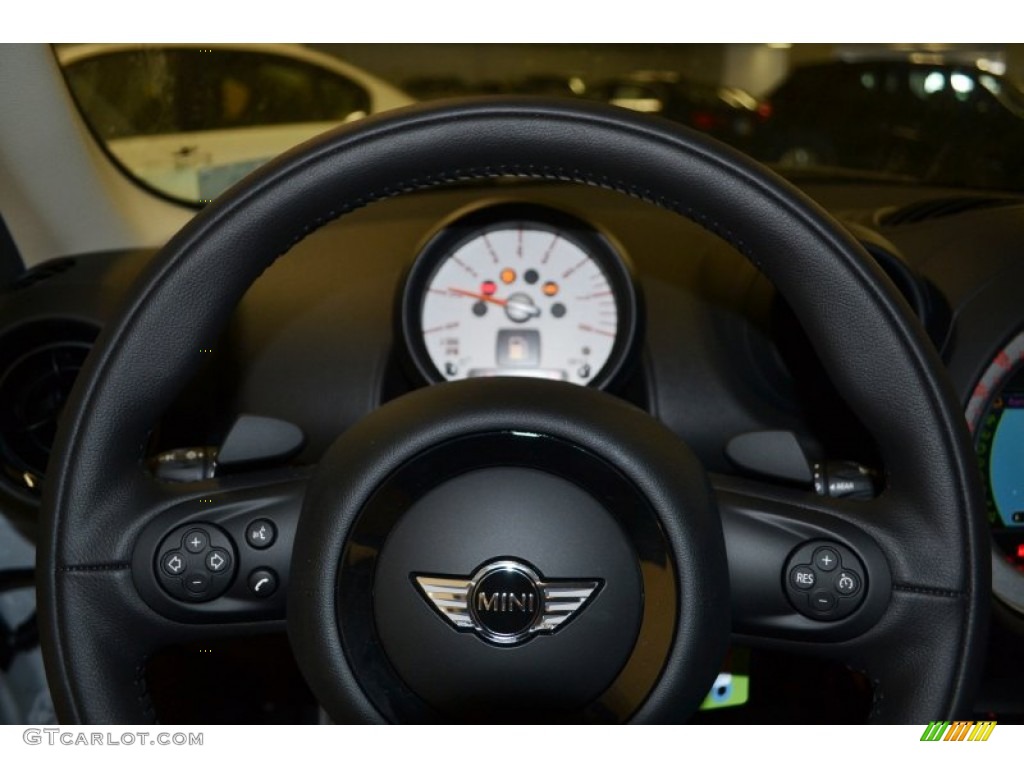 2013 Cooper S Countryman - Light White / Carbon Black photo #9