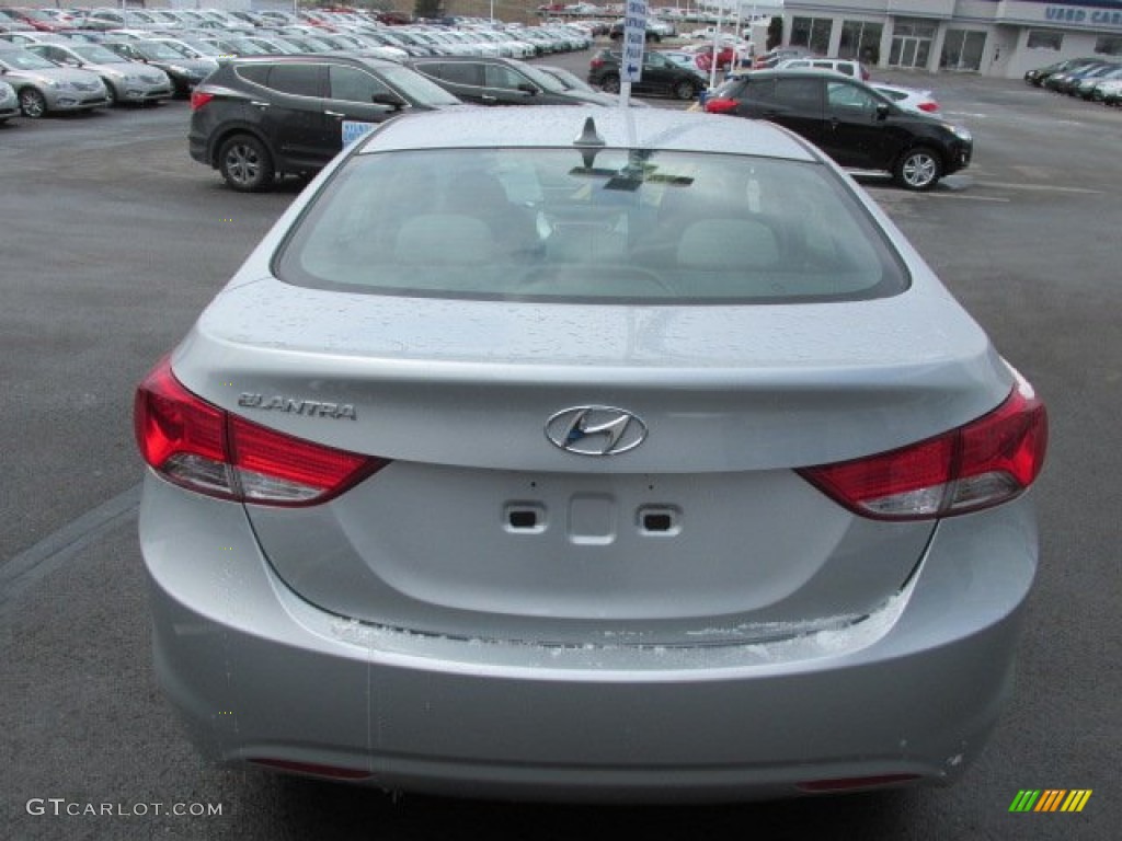 2013 Elantra GLS - Silver / Gray photo #4