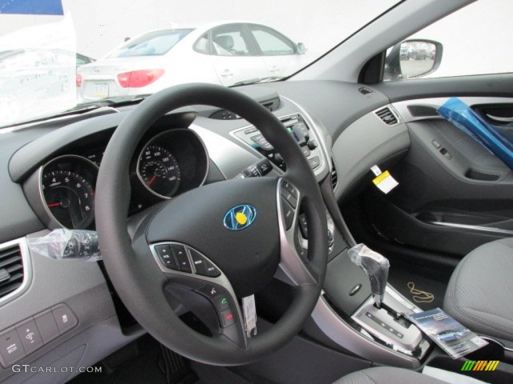 2013 Elantra GLS - Silver / Gray photo #6