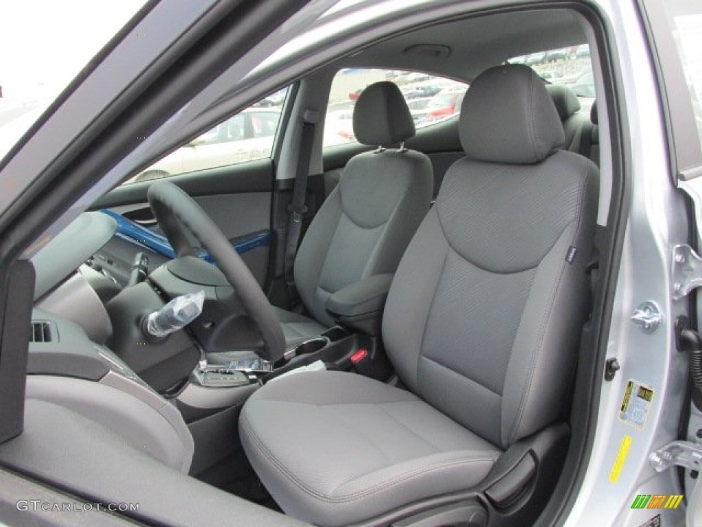 2013 Elantra GLS - Silver / Gray photo #7