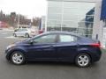 2013 Indigo Night Hyundai Elantra GLS  photo #2