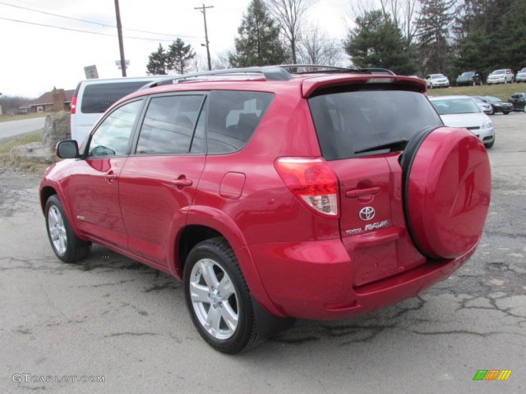 Barcelona Red Pearl 2008 Toyota RAV4 Sport 4WD Exterior Photo #78814046