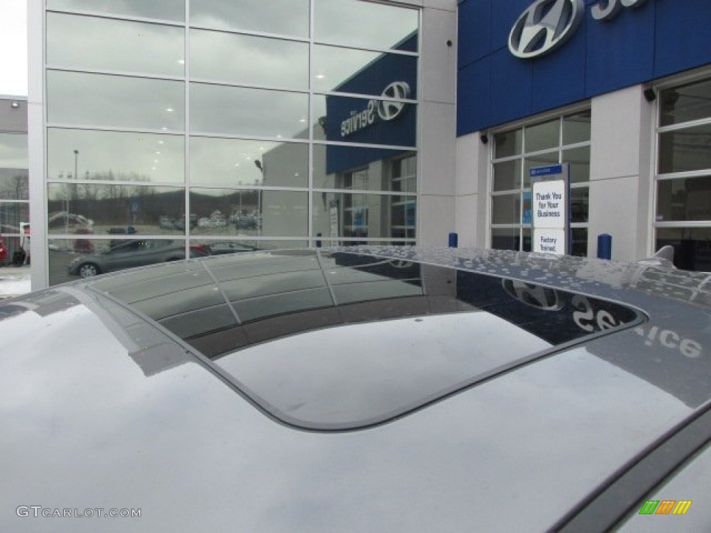 2013 Elantra Limited - Harbor Gray Metallic / Gray photo #3