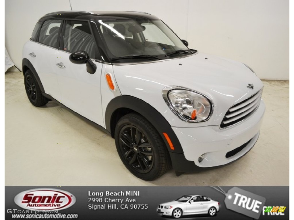 2013 Cooper Countryman - Light White / Carbon Black photo #1