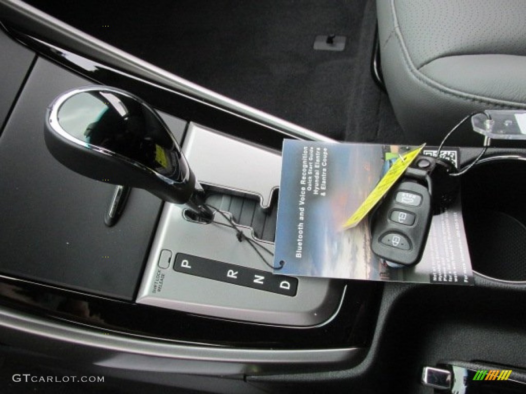 2013 Elantra Limited - Harbor Gray Metallic / Gray photo #8