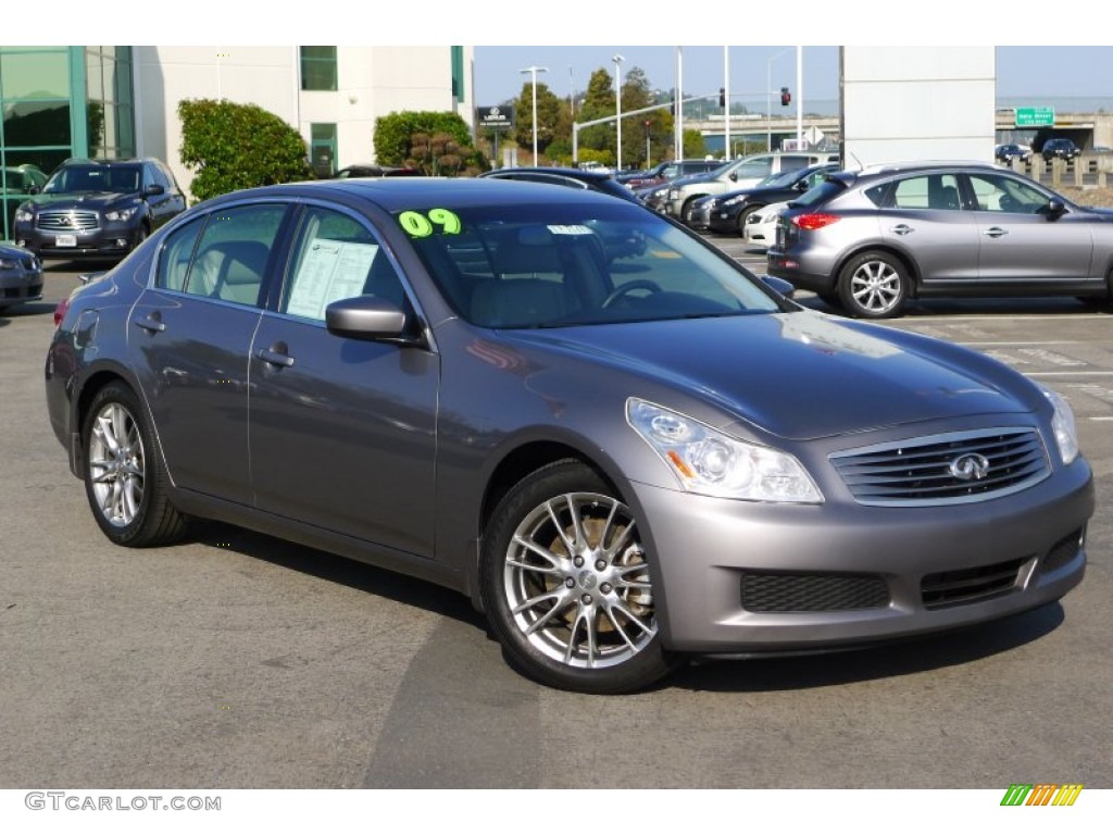 Platinum Graphite 2009 Infiniti G 37 Journey Sedan Exterior Photo #78814601