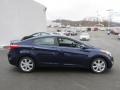 2013 Indigo Night Hyundai Elantra Limited  photo #3