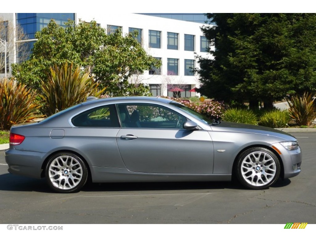 Space Grey Metallic 2008 BMW 3 Series 328i Coupe Exterior Photo #78814926