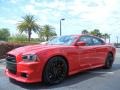 Redline 3-Coat Pearl 2012 Dodge Charger SRT8 Exterior