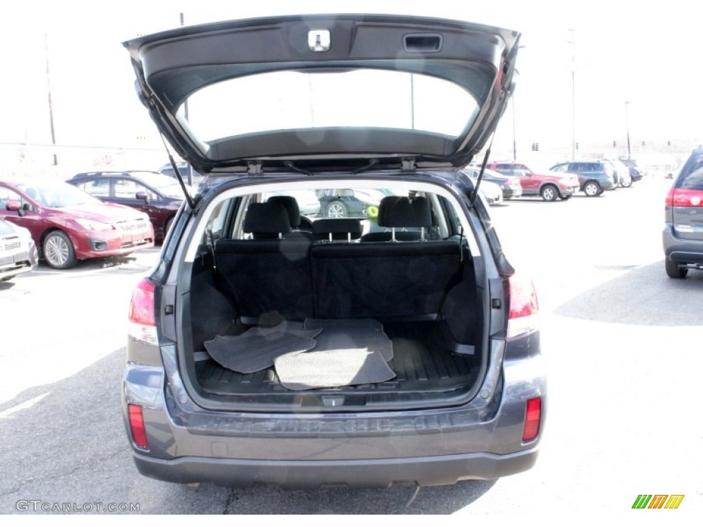 2011 Outback 2.5i Wagon - Graphite Gray Metallic / Off Black photo #8