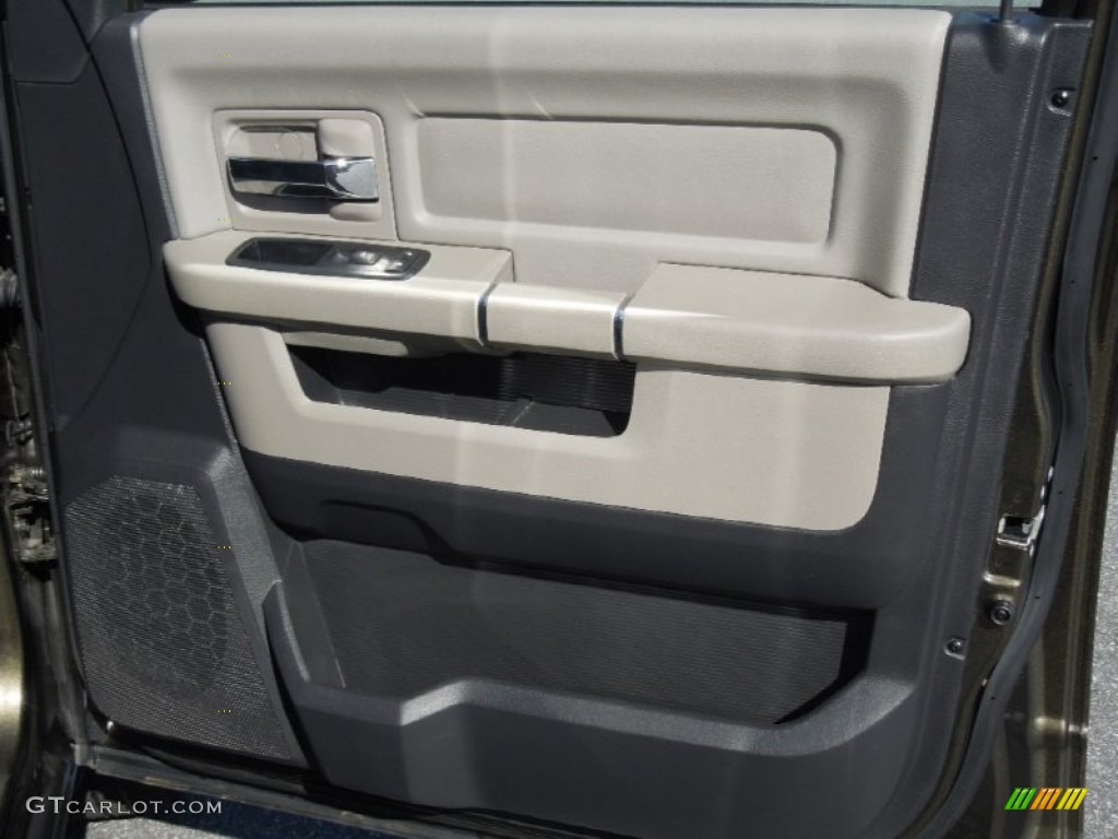 2012 Ram 1500 SLT Quad Cab - Sagebrush Pearl / Dark Slate Gray/Medium Graystone photo #19