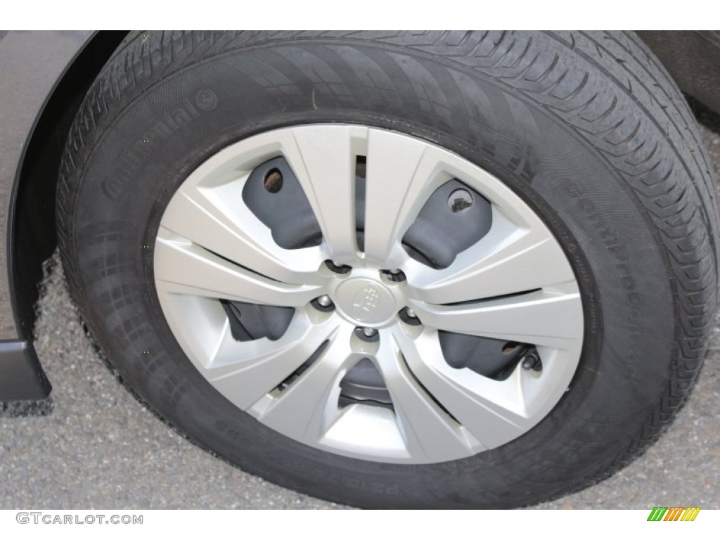 2011 Outback 2.5i Wagon - Graphite Gray Metallic / Off Black photo #21